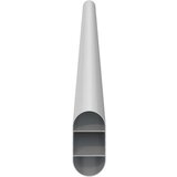  Cijev za ormar 2 pcs Srebrno 764 x 15 x 29 mm | shoptok.hr