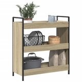  Kuhinjska kolica boja hrasta 70 x 30 x 82 cm konstruirano drvo | Eponuda.ba