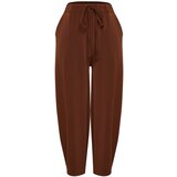 Trendyol Brown Harem/Shalwar Aerobin Trousers cene