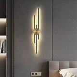 Toolight Zidni svijećnjak LED APP1437-W BLACK GOLD | shoptok.hr