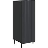 vidaXL Strani šal Črna 34,5 x 33 x 92 cm Inženirski les, (5000217493) | Shoptok.si