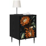 Noćni ormar LOCHEM Crni hrast 36 x 33 x 51 cm Konstruirano drvo | shoptok.hr