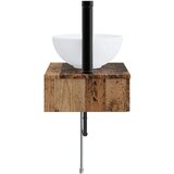  Zidni sudoper Staro drvo 40 x 35 x 39 cm Konstruirano drvo | Eponuda.ba