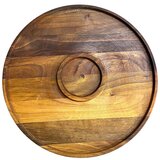 Wood Holz rotirajuća daska za serviranje, Orah, 35cm Cene