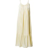 Gina Tricot Poletna obleka 'Vanessa' pastelno rumena | Shoptok.si