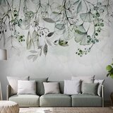  Tapeta - Foggy Nature - Green 200x140 Cijene