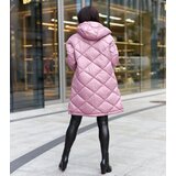 Gemre Women's long pink jacket with a stripe Merigo | shoptok.hr