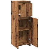 vidaXL Kupaonski ormarić staro drvo 30x30x95 cm izrađeno drvo | shoptok.hr