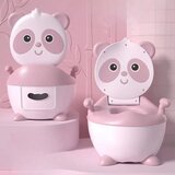  Dečija noša Panda Potty sa zaštitom od prskanja Panda Potty rozo bela Cene