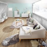 MID.YOU TV-ELEMENT bela, hrast sonoma | Shoptok.si
