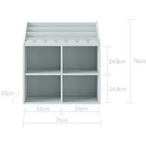BELLAMY Book Nook regal za knjige, snow | shoptok.hr