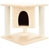  Penjalica za mačke sa stupovima za grebanje krem 37 cm | Eponuda.com