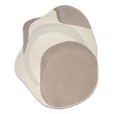 RugsX DUNE 8085 SHAPE preproga kremna / bež – Abstrakcija, struktura, nepravilna oblika 160x220 cm, (5000231790) | Shoptok.si
