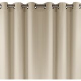  Curtain CARMENA color creamy style classic silver silver metal eyelets braid 150x225 HOMEDE | shoptok.hr