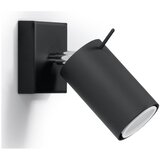 Nice Lamps Črno kovinsko točkovno svetilo 8x8 cm Etna – Cene