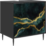  Kupaonski ormar WIJHE Crni hrast 60 x 40 x 61 cm | shoptok.hr