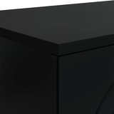  Kava Stol Crna 102 x 35 x 75 cm Konstruirano drvo | shoptok.hr