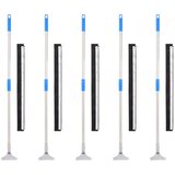 vidaXL Stenice za tla 5 kosov 75x122,5 cm Jeklo in guma | Shoptok.si