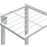  Stalak za cvijeće 94 5 x 25 x 89 cm bijeli željezni | shoptok.hr
