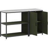  Kuhinjski set za pohranu 2 pcs Maslinasto zelena Čelična vrata | shoptok.hr