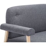  Dvosjed od tkanine tamnosivi | shoptok.hr
