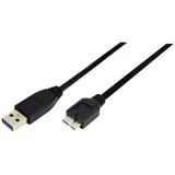 USB kabel USB 3.2 gen. 1 (USB 3.0) USB-A vtič\, USB-mikro-B 3.0 vtič 1.00 m črna, (20416474)