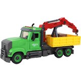 Lean_Toys Zeleni prekucnik z dvigalom | Shoptok.si