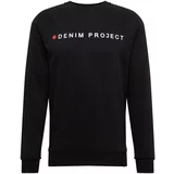 Denim Project Majica rdeča / črna / bela