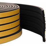  Samoljepiva brtvila za prozore Crna 10 x 4 mm 12 m EPDM pjena Cijene