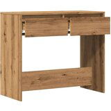 vidaXL Konzolna mizica artisan hrast 89x41x76,5 cm inženirski les | Shoptok.si