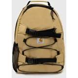 Carhartt WIP Ruksak Kickflip Backpack boja: bež, mali, bez uzorka, I031468.1YKXX