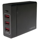 Logilink PA0122 PA0122 USB punjač Utičnica Izlazna struja maks. 10200 mA 4 x USB, Ženski konektor USB-C™ Automatska detekc | Eponuda.ba