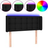  LED uzglavlje crno 103x16x78/88 cm od tkanine | Eponuda.com