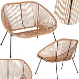  Vrtna sofa, smeđa 114 x 82 x 87 cm | shoptok.hr