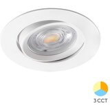 Braytron ugradbena rasvjeta 7W 3CCT 3000/4000/6500K 660Lm IP20 bijela | shoptok.hr