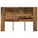  Uzglavni ormarić staro drvo 160x18,5x103,5 cm konstruirano drvo | Eponuda.com