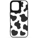  Futrola 3D Protect za Iphone 16 DZ2/8, Crno-bela | Eponuda.com