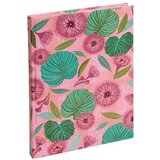 Goldbuch bilježnica bez linija sa tvrdim koricama A5 Tropical Leaves Pink | shoptok.hr