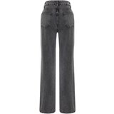 Trendyol Anthracite High Waist Wide Leg Jeans | Shoptok.si