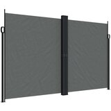 vidaXL Zložljiva stranska tenda antracitna 200x600 cm | Shoptok.si