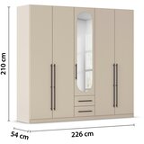 Mömax Omara S Klasičnimi Vrati Velora, Barva Šampanjca | Shoptok.si