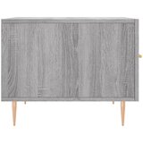  Stolić za kavu siva boja hrasta 50x50x40 cm konstruirano drvo | Eponuda.com