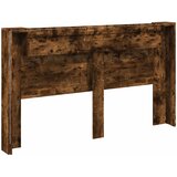  Krevetna ploča s LED-om Dimljeni Hrast 180 x 16,5 x 103,5 cm | Eponuda.ba