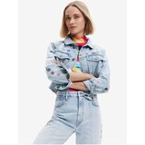 Desigual Light blue Soho Womens Denim Jacket - Women Cene