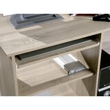 MID.YOU RAČUNALNIŠKA MIZA leseni material hrast sonoma | Shoptok.si