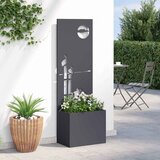  Privatnost u vrtu Rezbarija Antracit 50 x 32 x 150 cm | shoptok.hr