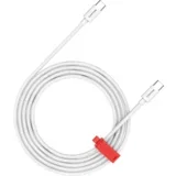 cable CC100AB C-C 100W Braided 2m White
