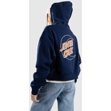 Santa Cruz Moon Dot Emb Pulover s kapuco midnight blue | Shoptok.si