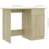  Radni stol boja hrasta sonome 100x50x76 cm konstruirano drvo | shoptok.hr