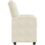  Trpezarijske stolice 2 pcs Krema 58 x 67 x 97 cm Baršun | shoptok.hr